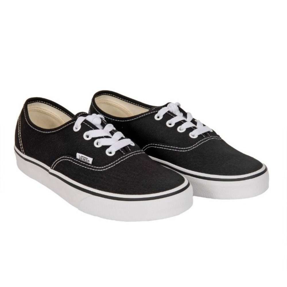 New Vans Authentic Canvas Black Shoes Unisex Men's 6.5 Women's 8 - Picture 3 of 8
